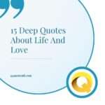 15 Deep Quotes About Life And Love