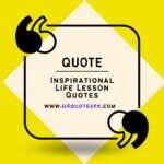 Yellow Minimalist Quote of the Day LinkedIn Post