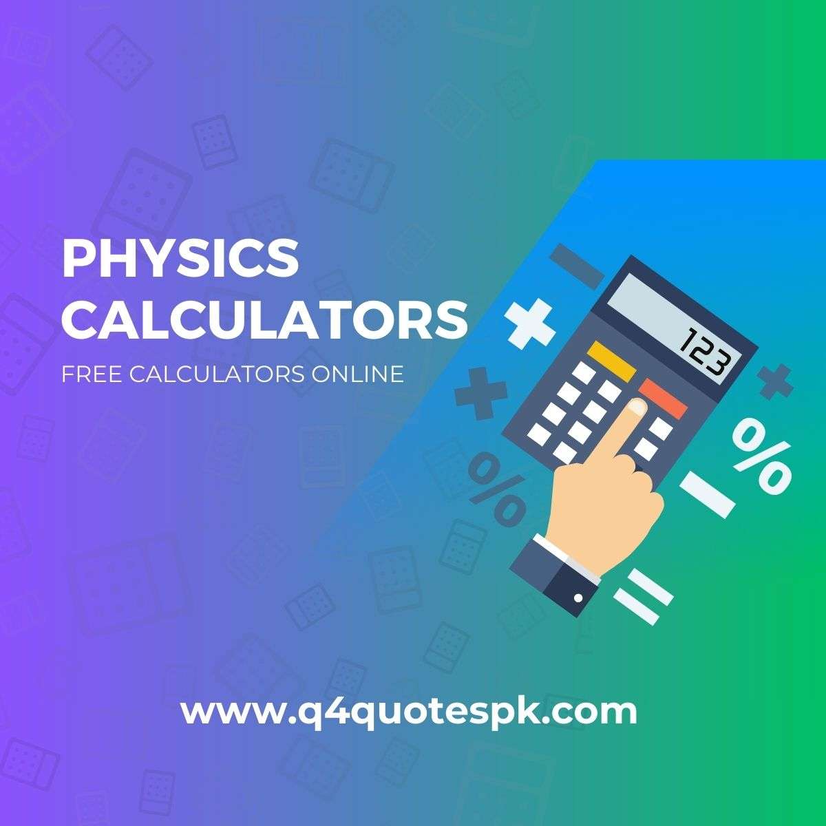 Calculators Free online calculators