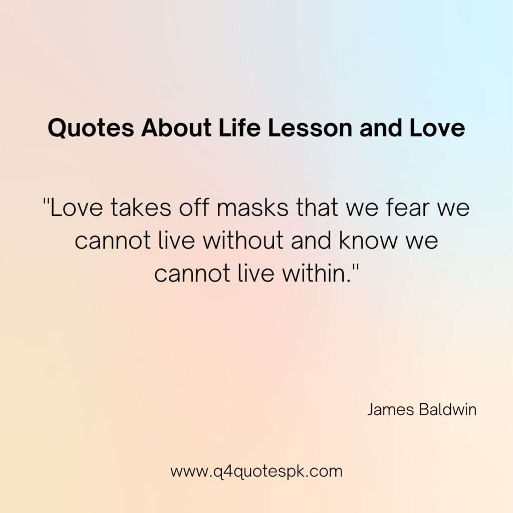 Quotes About Life Lesson and Love 13