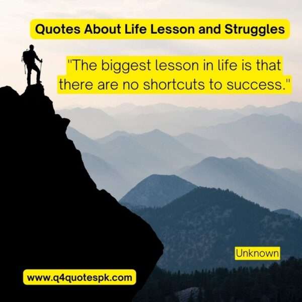 Quotes About Life Lesson and Struggles (2)