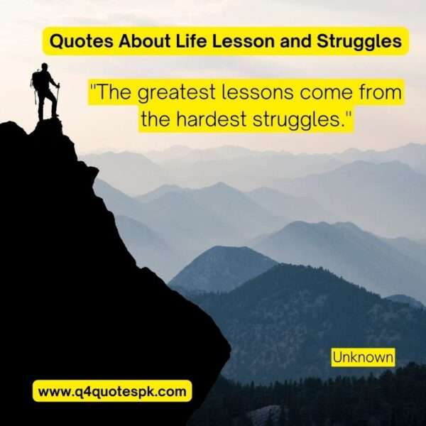 Quotes About Life Lesson and Struggles (20)