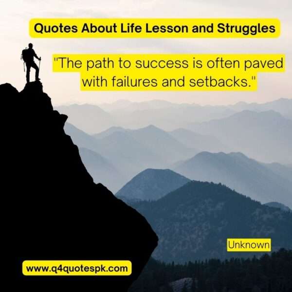 Quotes About Life Lesson and Struggles (4)