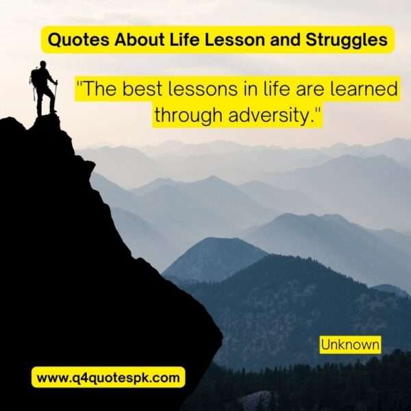 Quotes About Life Lesson and Struggles (6)