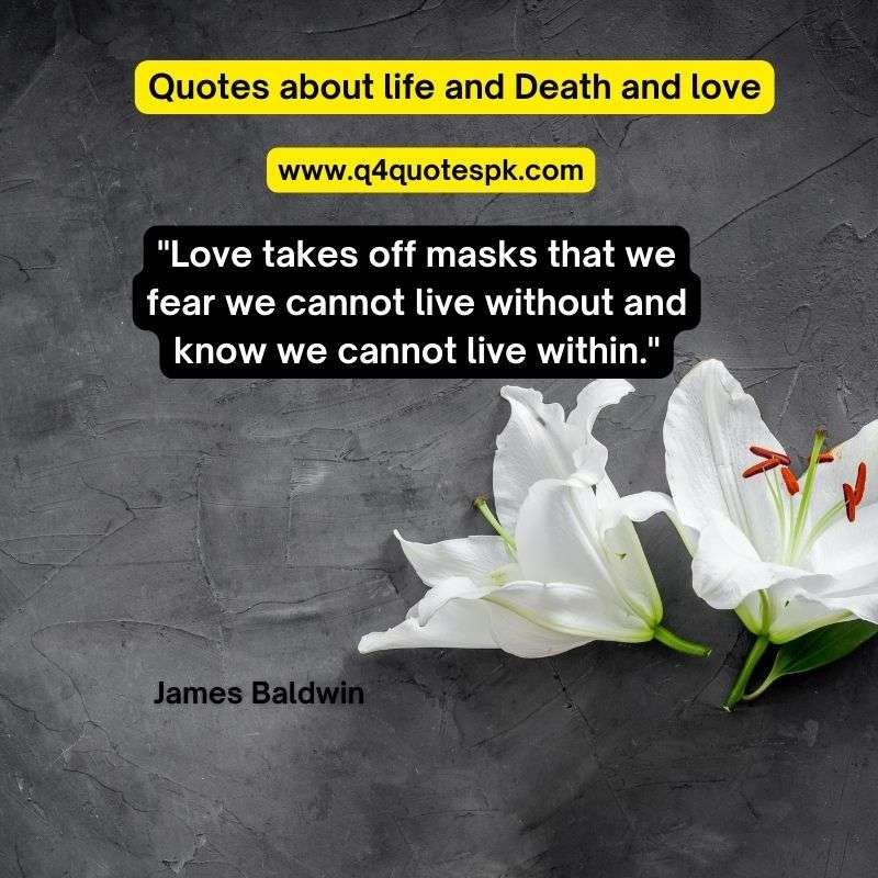 Quotes about life and Death and love (13)