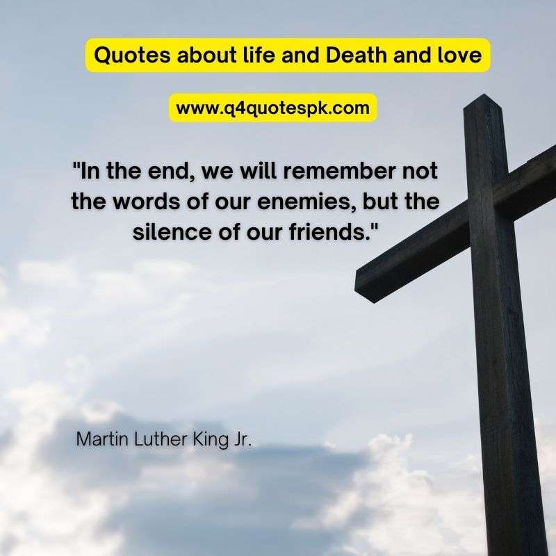 Quotes about life and Death and love (19)