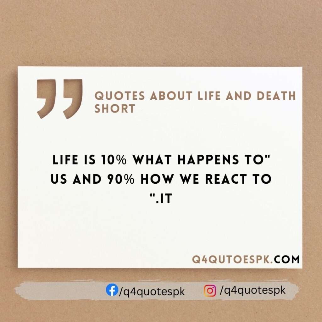 Quotes about life and death short (12)