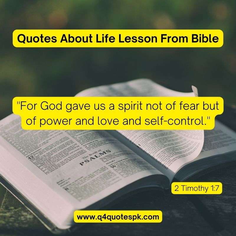 Quotes about life lesson from bible (19)