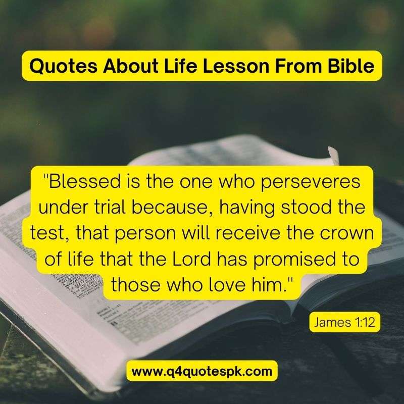 Quotes about life lesson from bible (20)